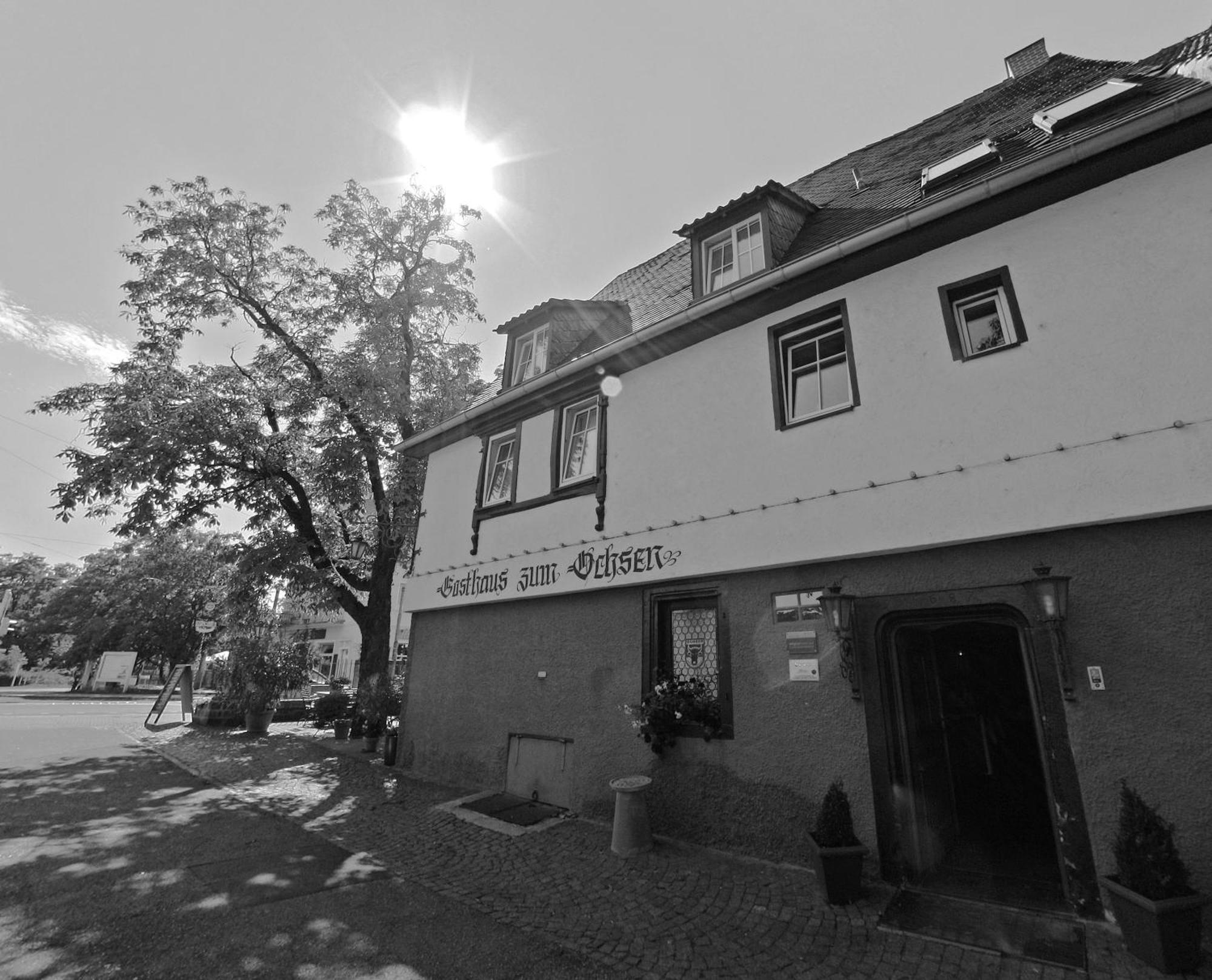 Gasthaus Zum Ochsen Mannheim Exterior foto